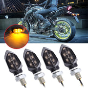 Dreamizer 4 PCS Motorcycle Indicators Turn Signal Lights 5 LED 12V