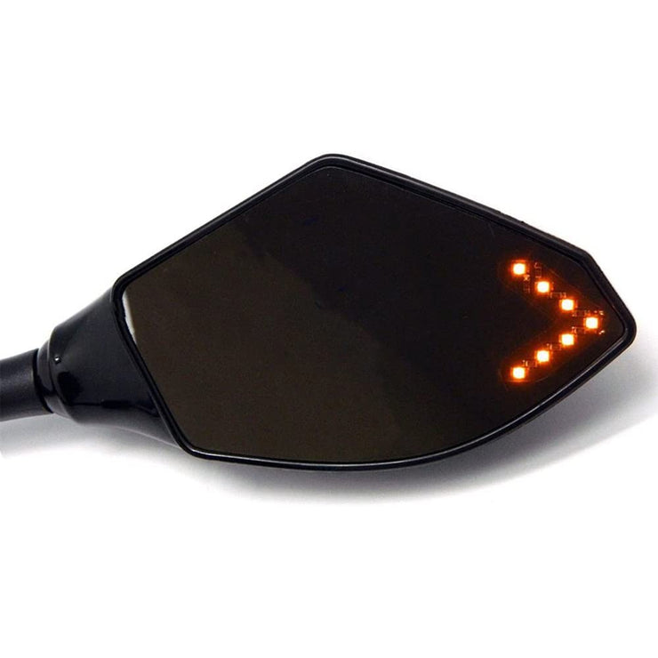 Dreamizer Motorcycle LED Turn Signal Rearview Mirrors