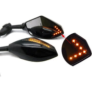 Dreamizer Motorcycle LED Turn Signal Rearview Mirrors