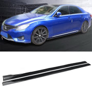 Dreamizer Universal Car Side Skirt Extension Rocker Panel Body Kit Lip Splitters 6pcs